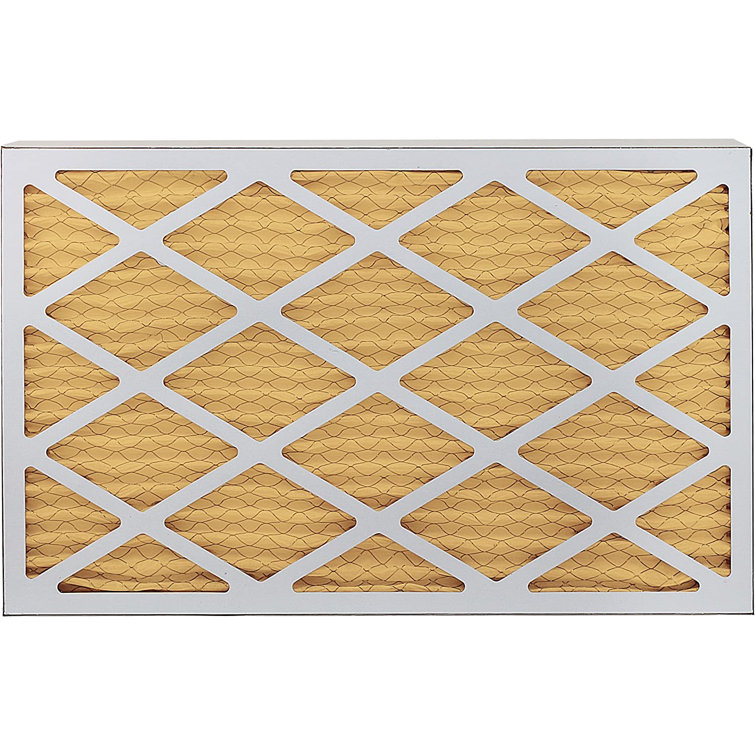 Filterbuy 13x21.5x1 Air Filter MERV 11, Pleated HVAC AC Furnace Filters